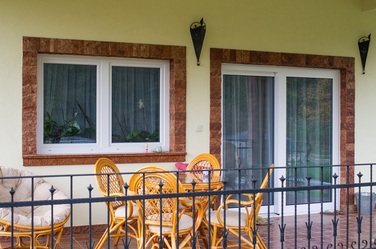 Exteriérový kamenný obklad