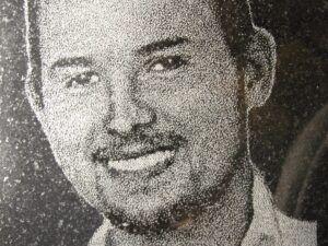 Portrét gravírovaný