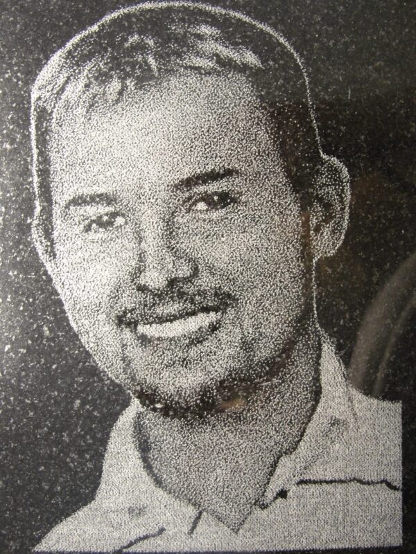 Portrét gravírovaný